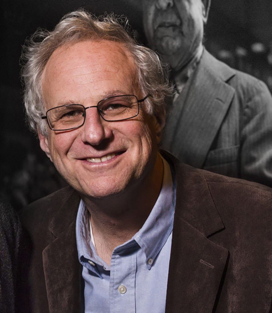 Portrait of Richard Cahan, journalist and author known for books on photography, art, and history, including Un-American and The Monroe Building.